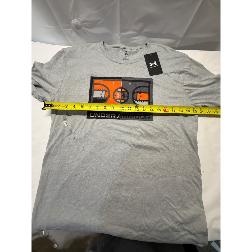 Under‎ Armour Mens Basketball Icon SS MFO Graphic T-Shirt Gray Large 1383946 NEW - Picture 10 of 11